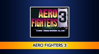 ACA NEOGEO AERO FIGHTERS 3