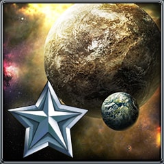 Icon for Space levels completed