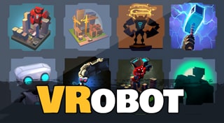 VRobot trophy set
