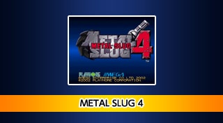 ACA NEOGEO METAL SLUG 4