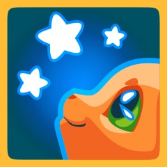 Icon for Its only stars above