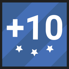 Icon for Plus Ten