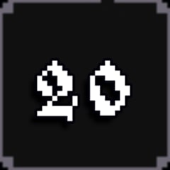 Icon for 20 levels completed
