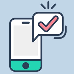Icon for Cell Phone Check