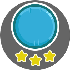 Icon for Finished a level with 3 stars!