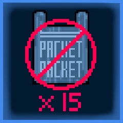Icon for NO packets * 15