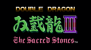 DOUBLE DRAGON Ⅲ: The Sacred Stones