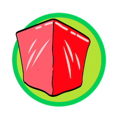 Icon for Red ice cube