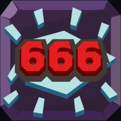 Icon for I got 666 problems but a sinner ain't one!