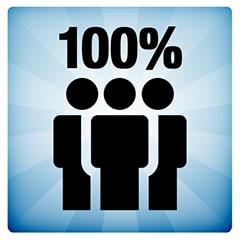 Icon for Get 100% FANS relationship