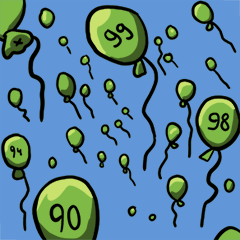 Icon for 99 (red) balloons