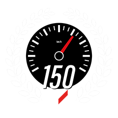 Icon for 150km/h