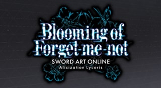 Blooming of Forget-me-not