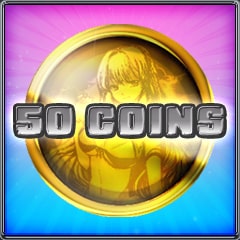 Icon for 50 coins collected