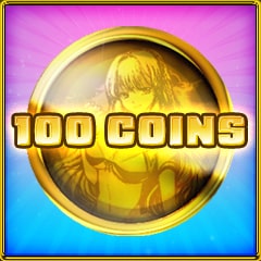 Icon for 100 coins collected