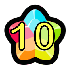 Icon for Reached level 10!