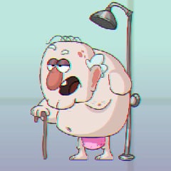 Icon for Shower with your Grandpa