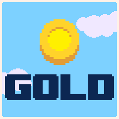 Icon for 最初のゴールド