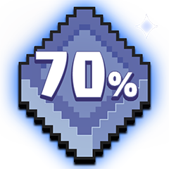 Icon for 70% Story Progress