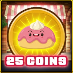Icon for 25 coins collected