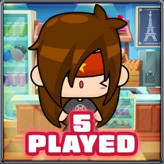 Icon for 5 characters played