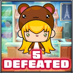 Icon for 5 characters defeated