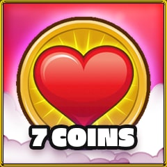 Icon for 7 coins collected