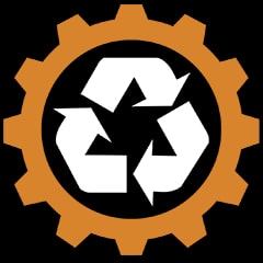 Icon for Making the world green.
