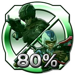 Icon for 達成度８０％