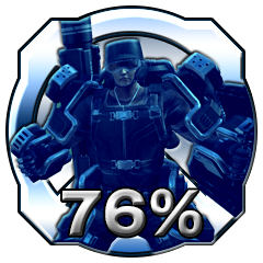 Icon for 達成度７６％