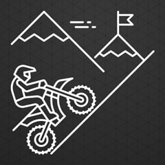 Icon for MX racing through the Alps