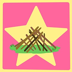 Icon for Collecting Sticks For the Campfire.