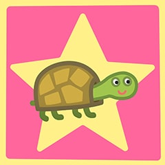 Icon for Helping Tiddles the Tortoise.