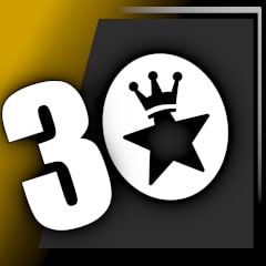 Icon for 30 stars award
