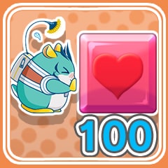 Icon for 100個目