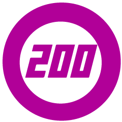 Icon for Scored 200+ in Time Gate