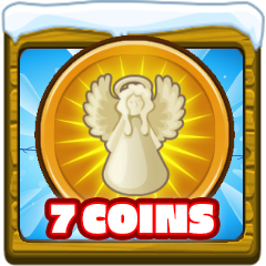 Icon for 7 coins collected