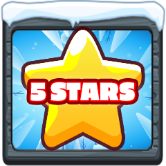 Icon for 5 stars earned