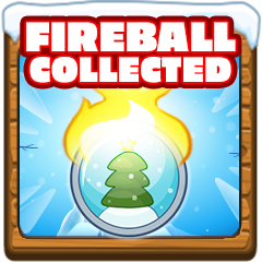 Icon for Fireball collected