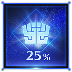 Icon for Missions Completed: 25%