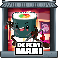 Icon for Maki defeated