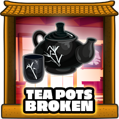 Icon for Tea pots broken