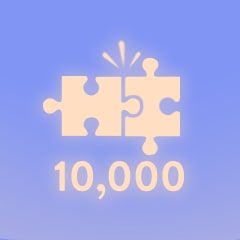 Icon for 10000 pieces puzzled