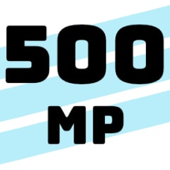 Icon for 500 megapoints