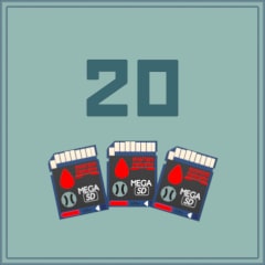 Icon for 20 cards