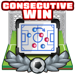 Icon for Consecutive win