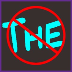 Icon for Drop the "the"