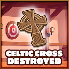 Icon for Celtic cross broken