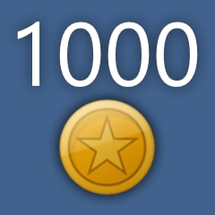 Icon for 1000 Coins