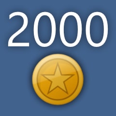 Icon for 2000 Coins